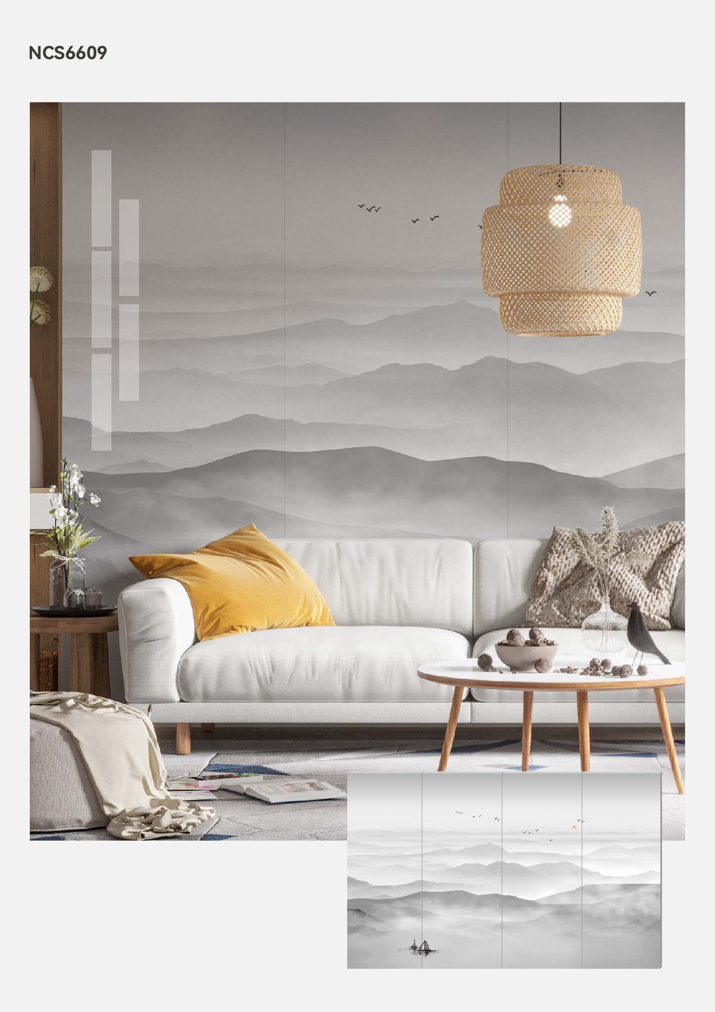Laser Engraved Wall -New Chinese Style Wall Art