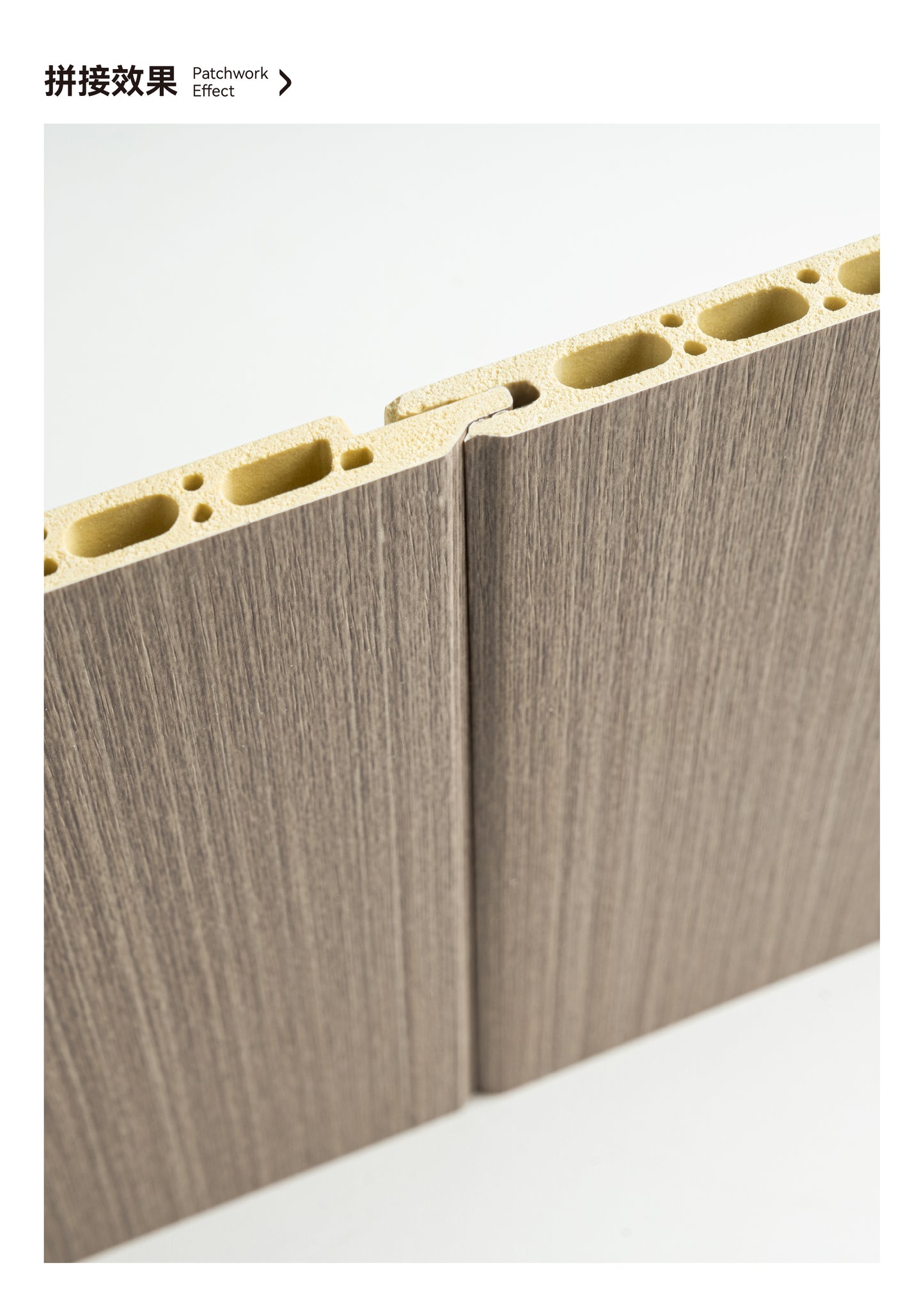 600mm Bamboo-Wood V-Groove Panels