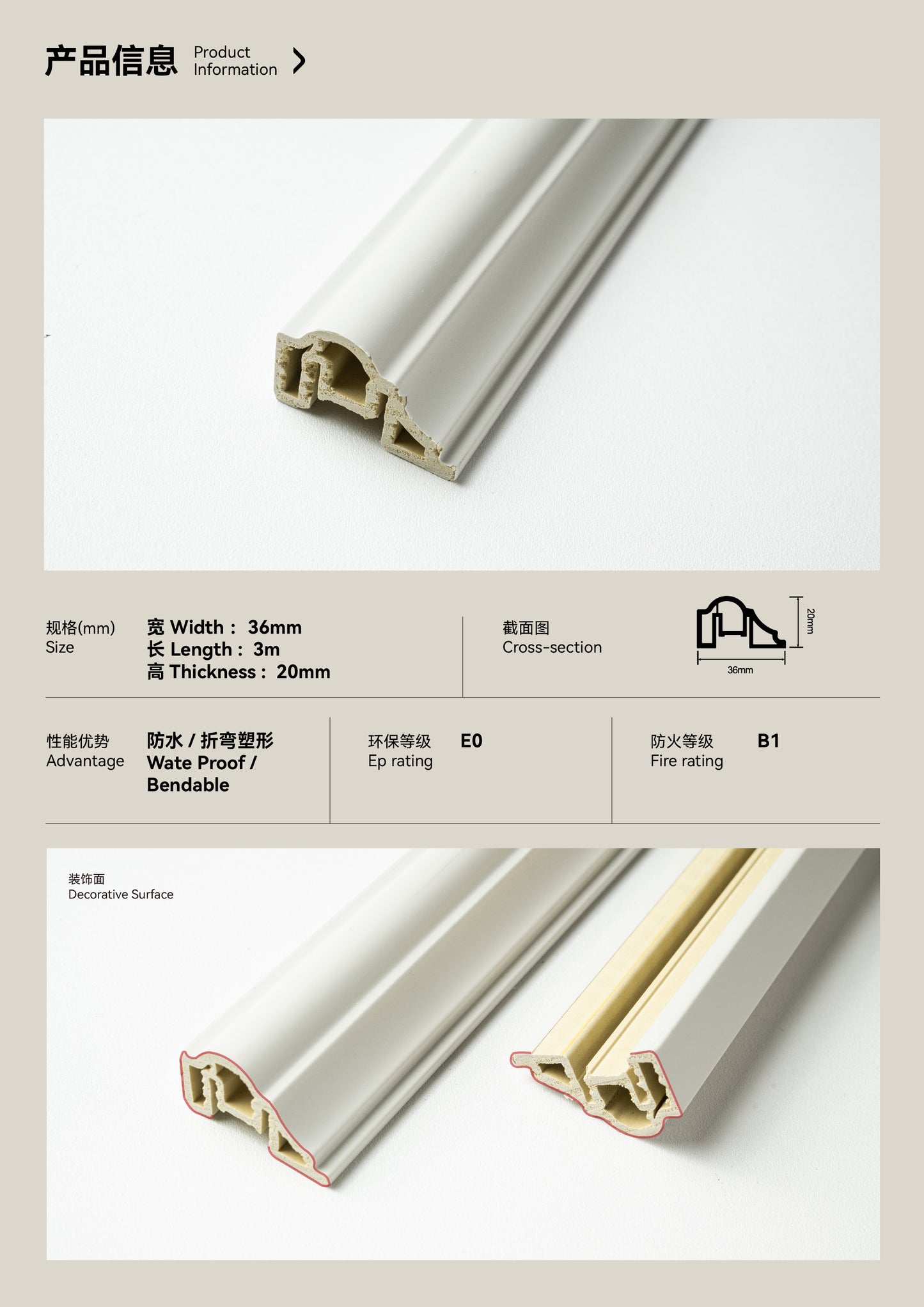 Decorative Trim 36mm
