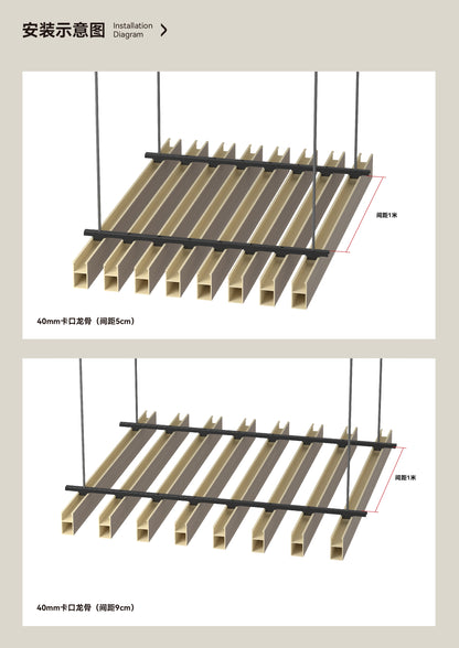 Ceiling 40*45