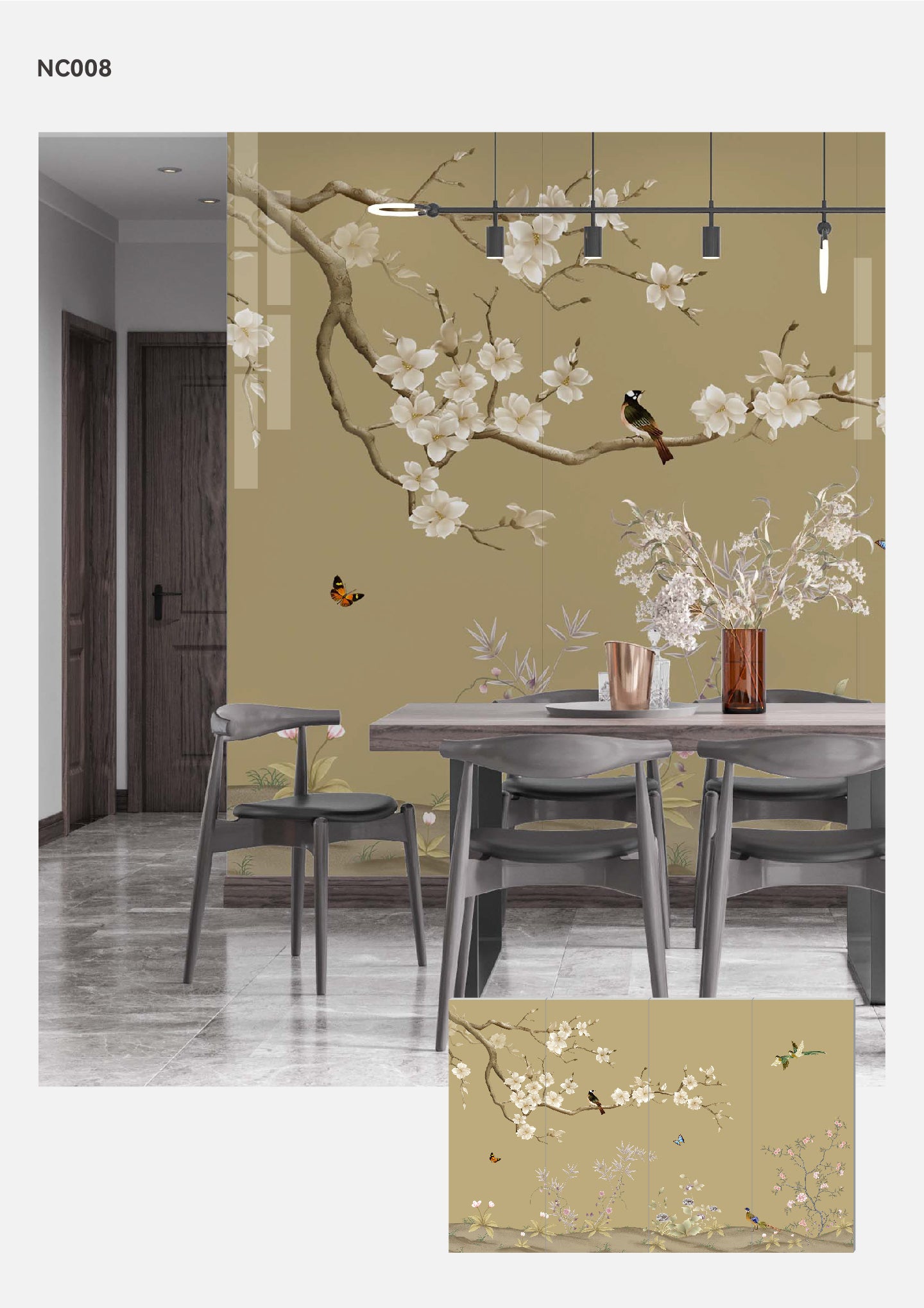 Chinese Style  SPC Background Art-Chinese Flower Bird（HD）