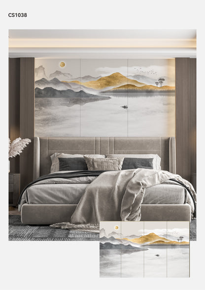Hardback Wall Mural-Chinese Style
