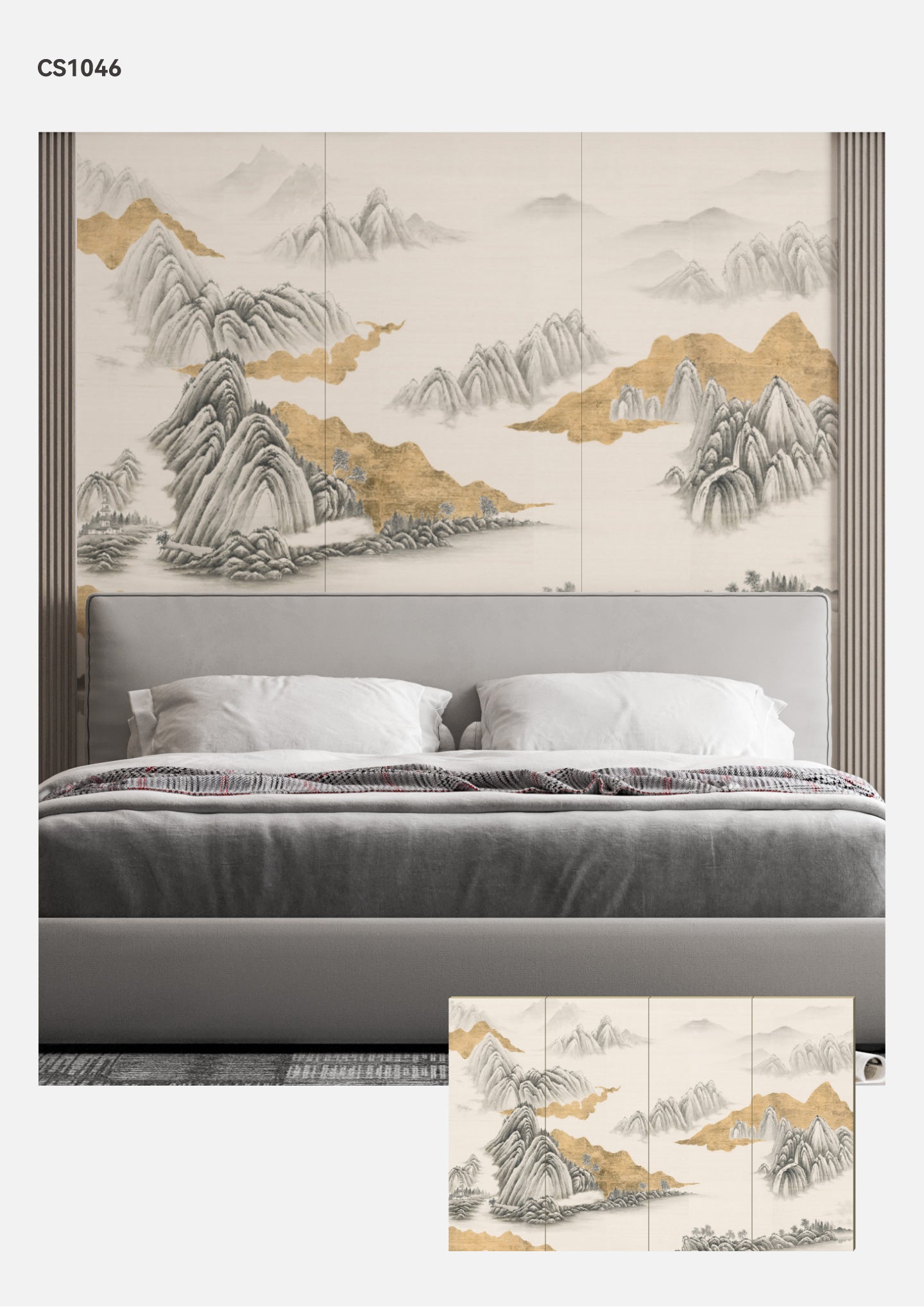 Hardback Wall Mural-Chinese Style