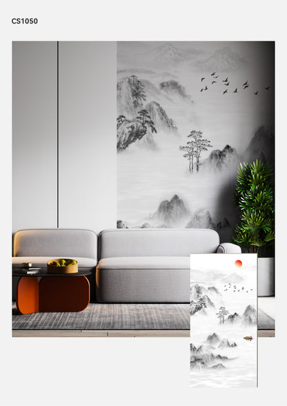 Hardback Wall Mural-Chinese Style