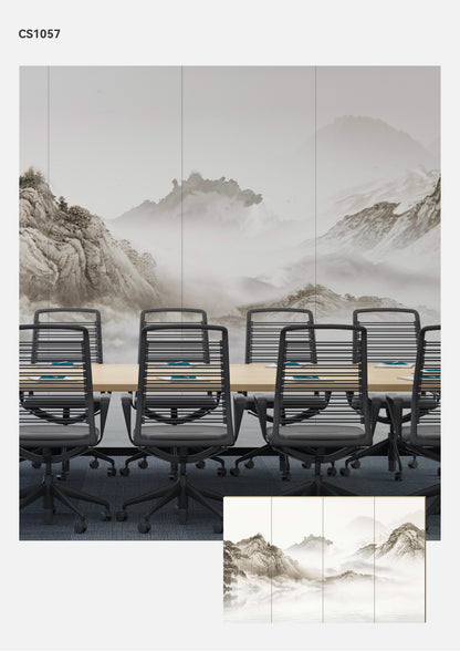 Hardback Wall Mural-Chinese Style