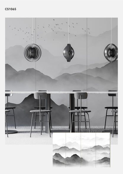 Hardback Wall Mural-Chinese Style