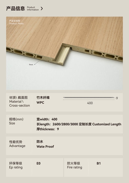 400mm Seamless Locking Panels