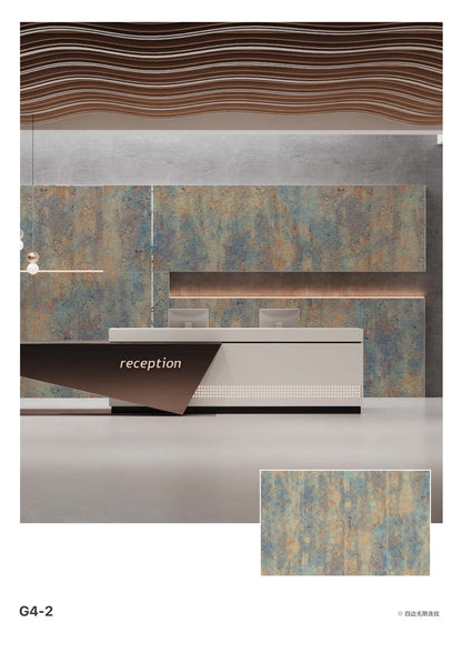 Laser Engraved Wall -Laser-Cut Gilded Wall Murals