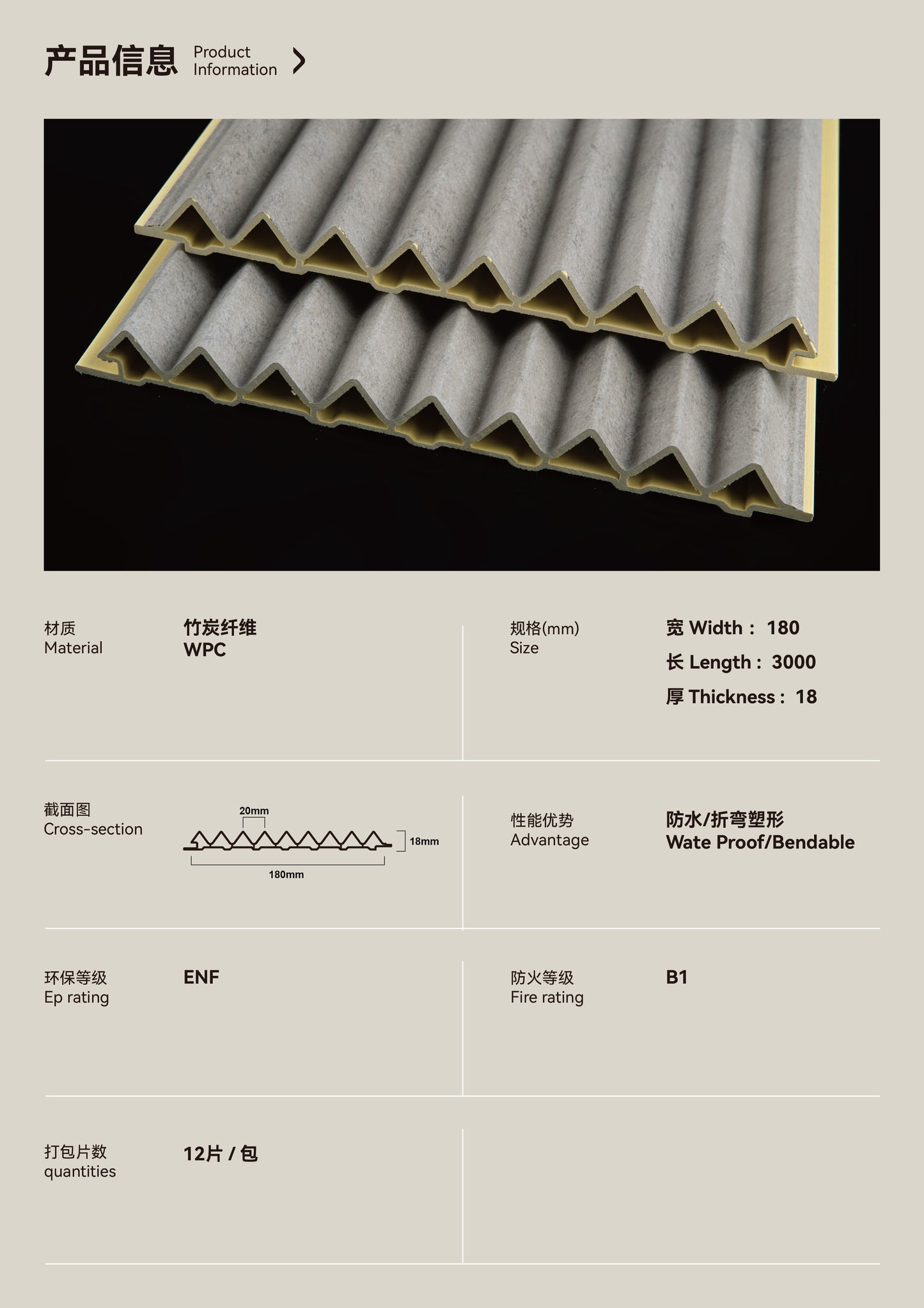 180mm Triangle Grille