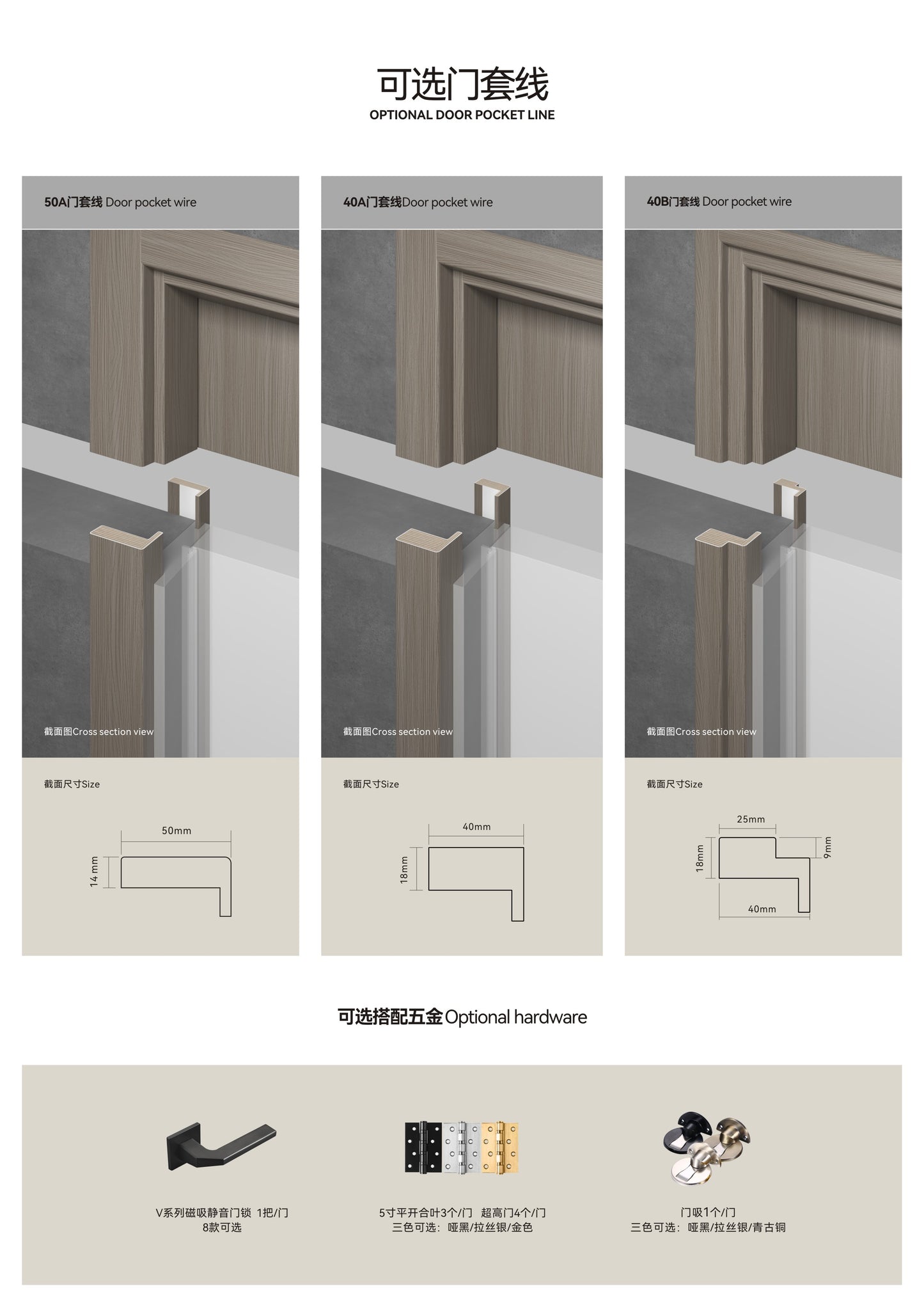 Solid Wood Composite Door